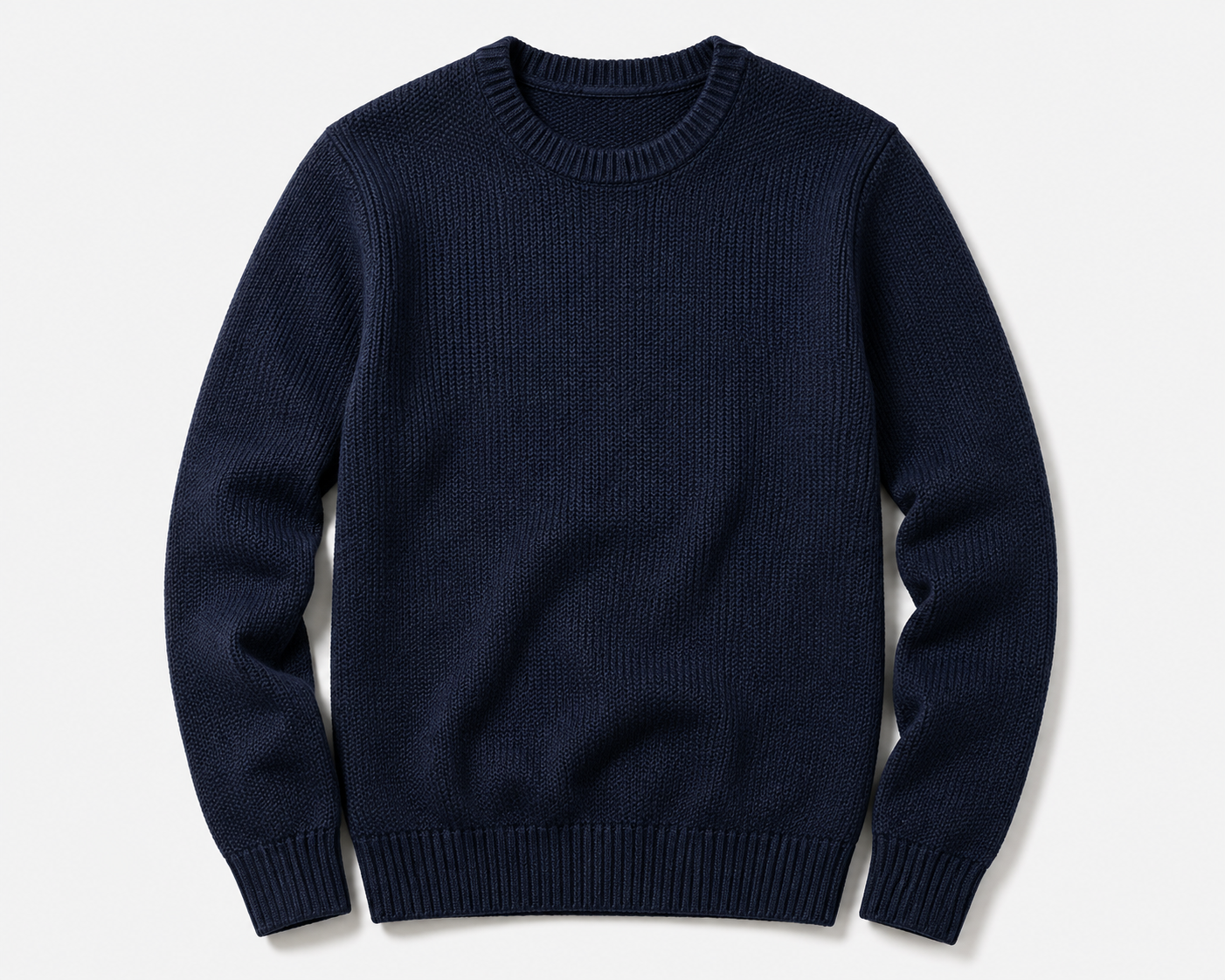 Crew Neck Knitted Jumper