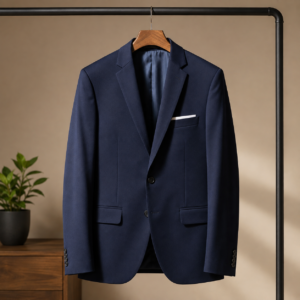 Tailored Single-Breasted Blazer