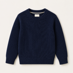 Kids Knitted Crew Jumper